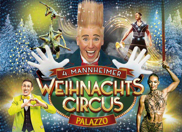 Mannheimer Weihnachtscircus 20% Rabatt