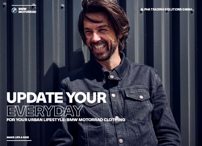 BMW Motorrad Clothing Shop 25% Rabatt