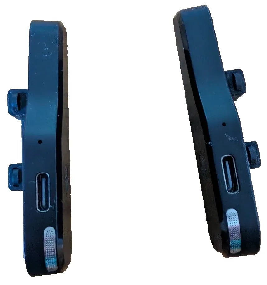 VR Headset Clip-On Lautsprecher Paar (L/R) – Open-Ear Audio Zusatzlautsprecher mit USB-C (Gebraucht)