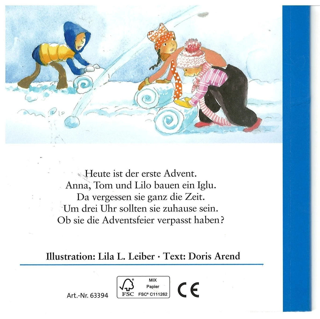 Ravensburger Bilderbuch „Erster Advent im Iglu“ 17,5x17,5cm flach (Gebraucht)