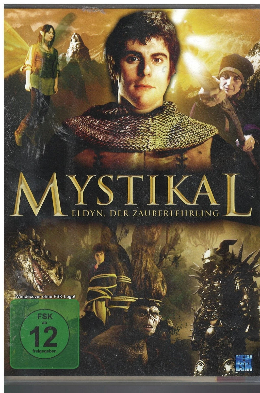 Mystikal – Eldyn, der Zauberlehrling DVD 19x13,5cm flach FSK 12 (Gebraucht)